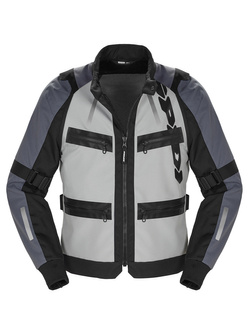 Kurtka motocyklowa tekstylna Spidi Enduro Pro czarno-szara