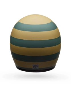 Kask otwarty Bell Custom 500 niebiesko-żółty matowy