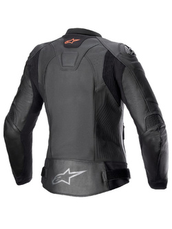 Kurtka motocyklowa damska skórzana Alpinestars Stella GP Plus V4 czarna