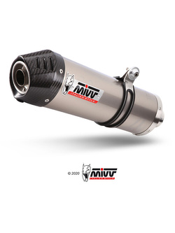 Tłumik motocyklowy Slip-On Line (Oval) MIVV do Yamaha XT1200Z Super Tenere (10-20) titanium