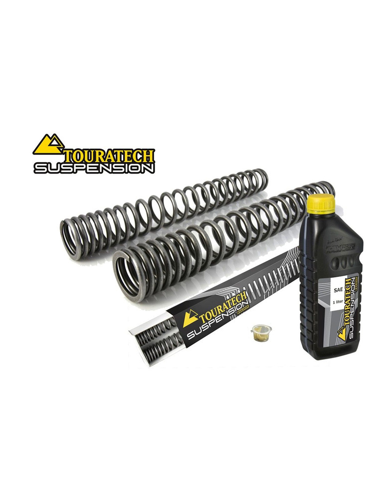 Zestaw sprężyn progresywnych przedniego zawieszenia widelca Touratech do Honda XRV750 Africa Twin (95-01)