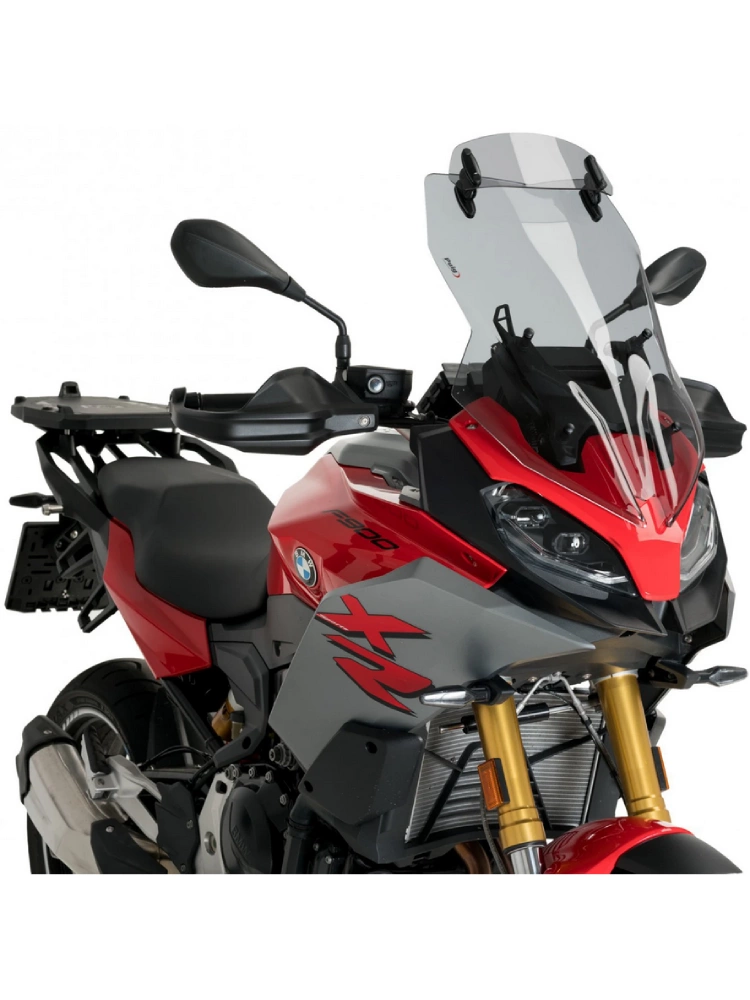 Szyba motocyklowa turystyczna z deflektorem PUIG BMW F900 XR (20-) lekko przyciemniana