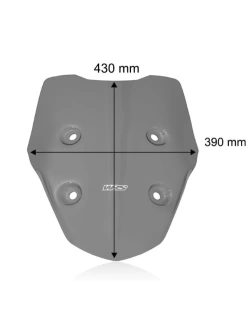 Szyba motocyklowa WRS Touring Moto Guzzi V100 Mandello/ S (23-) mocno przyciemniana