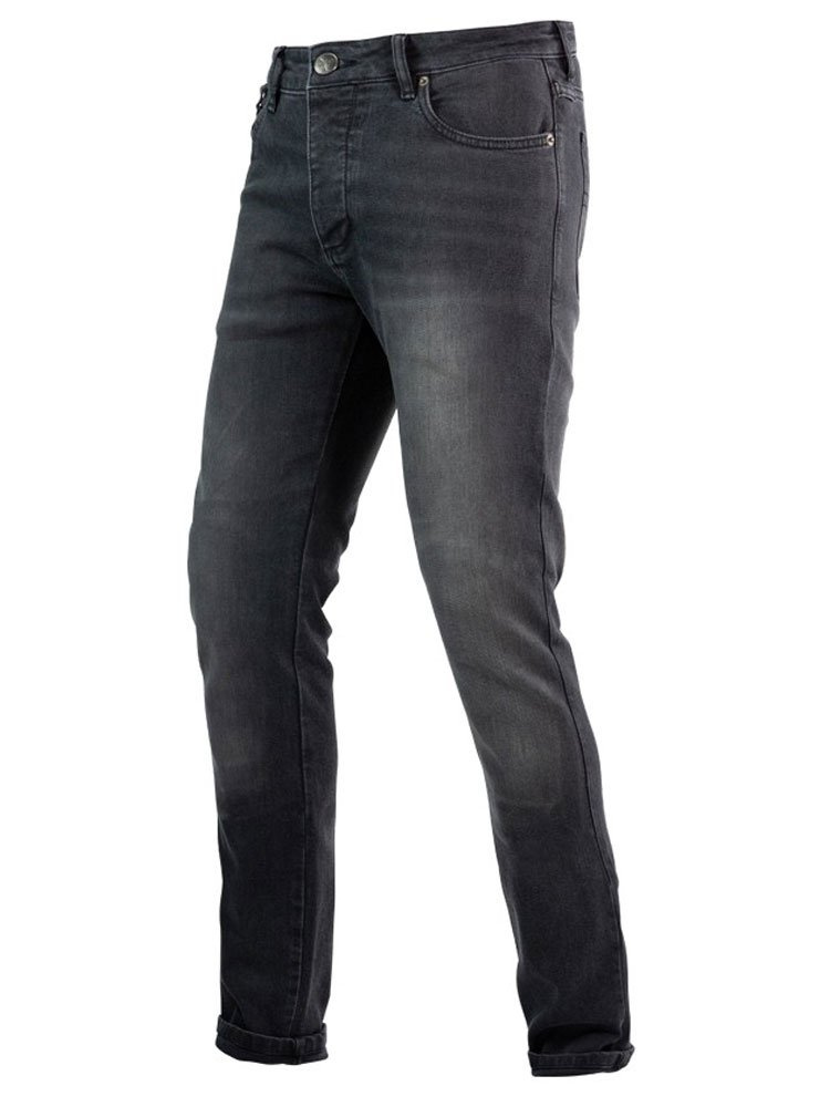 Spodnie motocyklowe jeansowe John Doe Dylan Mono czarne