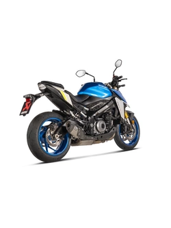 Tłumik motocyklowy Akrapović Suzuki GSX-S 1000 (21-)/ GT (22-)/ S Katana (22-) tytanowy [z homologacją, z osłoną termiczną]