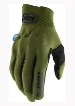 Rękawice cross 100% Cognito Smart Shock zielone