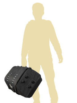 Torba na tył SHAD TR50 Terra czarna [pojemność: 40 l]