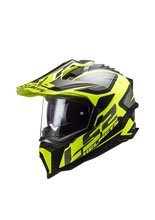 Kask integralny LS2 MX701 Explorer HPFC Alter matowy żółto-czarny