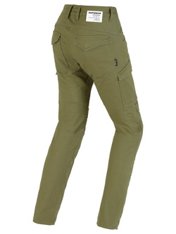Jeansy motocyklowe damskie Spidi Pathfinder Lady zielone