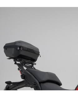 Zestaw: kufer centralny plastikowy Urban ABS + stelaż Adventure-rack SW-MOTECH Ducati Multistrada V4 / S / V4 Pikes Peak (20-)/ Rally (23-) [pojemność 16-29 L ]