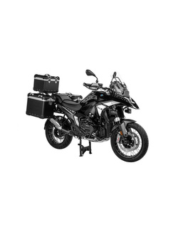 Zestaw: kufry boczne aluminiowe Zega Evo "And-Black" 45/45 + stelaż Touratech do BMW R 1300 GS (23-) [poj.: 2 x 45 l]