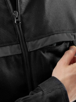 Kurtka motocyklowa tekstylna Ozone Neo czarno-żółta