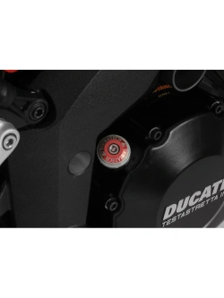 Korek wlewu oleju Touratech Ducati Multistrada 1200 czerwony