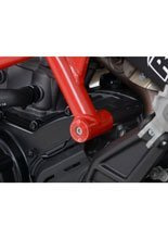 Zaślepka ramy (prawa lub lewa strona) R&G do Ducati Hypermotard 821 (13-14), Hypermotard 939 (16-18), Hypermotard 939 SP (16-18), Hypermotard 950 (19-20), HyperStrada 821 (13-14), Hyperstrada 939 (2016)