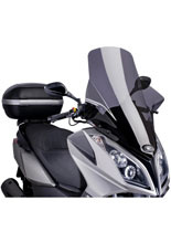 Szyba PUIG V-Tech Touring do Kymco DOWNTOWN 125i / 300i, GRAND DINK 125 / 300, SUPERDINK 125i / 300I / 350i, X-TOWN 125 / 300 mocno przyciemniana