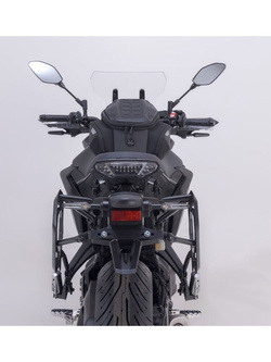 Zestaw: kufry boczne + stelaże PRO TRAX ADV SW-Motech Yamaha MT-07 Tracer (16-23) [poj.: 2 x 37 L] czarne
