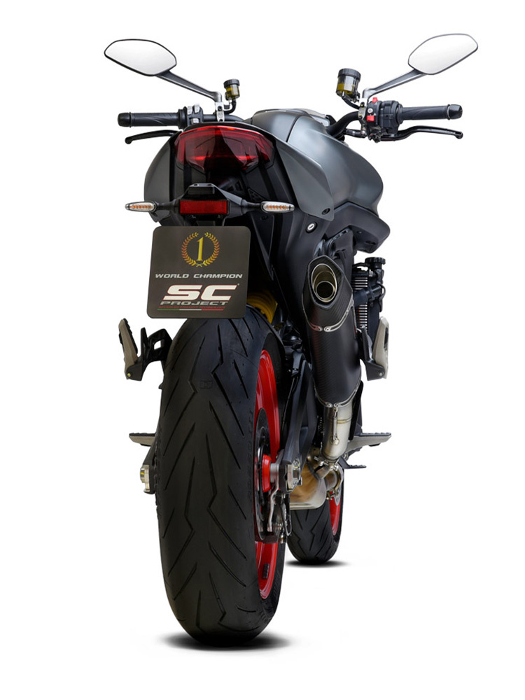 Tłumik motocyklowy SC-Project SC1-S Ducati Monster 937 (21-24) carbon