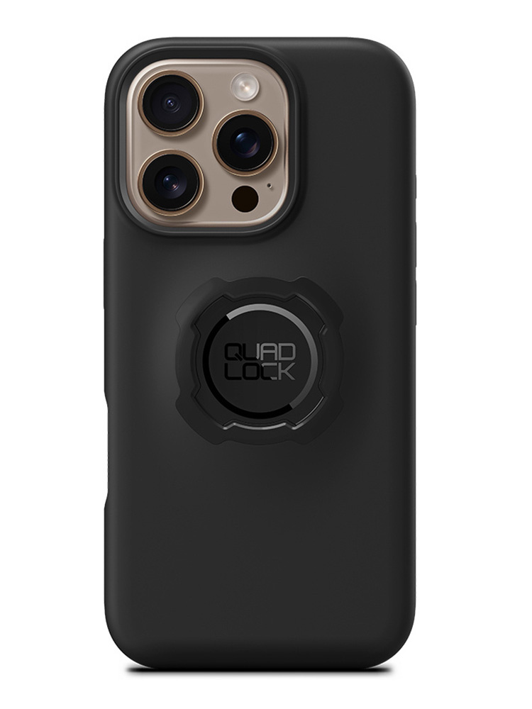 Zestaw rowerowy: etui na telefon iPhone 16 Pro + mocowanie Quad Lock