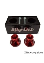 Rolki wahacza do stojaków motocyklowych Bike Lift czerwone [M10x1,50 mm]