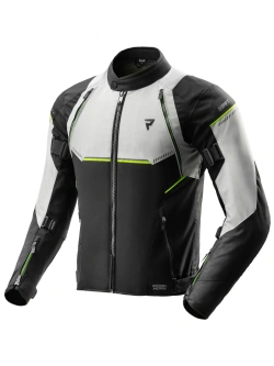 Kurtka motocyklowa tekstylna Rebelhorn Swift czarno-szara-fluo