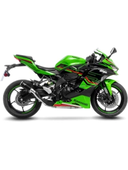 Tłumik motocyklowy LeoVince Corsa S srebrno-czarny Kawasaki Ninja ZX-4R/ RR (24-) [bez homologacji]