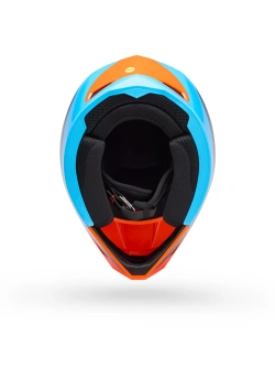 Kask enduro Bell MX-10 Mips pomarańczowo-niebieski