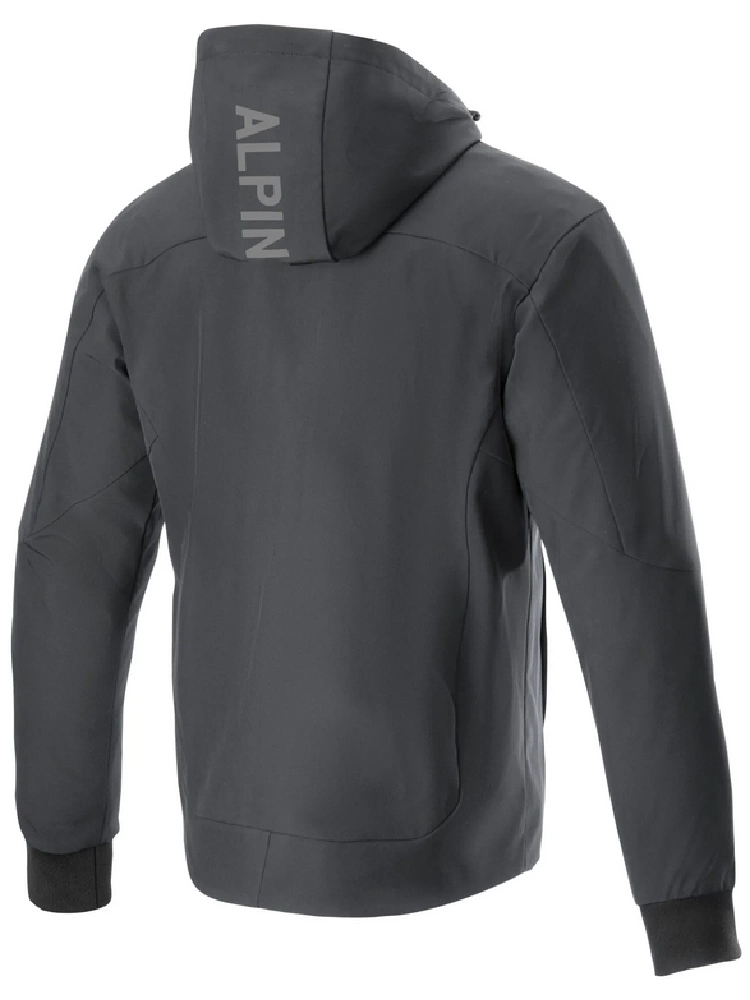 Bluza motocyklowa Alpinestars Radium Tech z kapturem, czarna