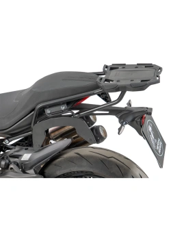 Zestaw: stelaż Smartrack z kufrem centralnym czarno-srebrnym Hepco&Becker Xcore Ducati Monster 890 / + (26-)