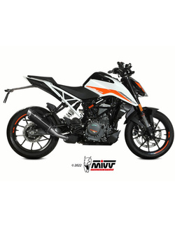 Tłumik motocyklowy Slip-On (GP Pro) MIVV do KTM Duke 125 / Duke 390 (21-) czarny
