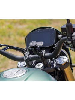 Zestaw na motocykl: etui na telefon iPhone 11 + wodoodporny pokrowiec + mocowanie Quad Lock 