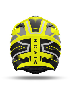 Kask integralny Airoh Commander II Mavick czarno-żółto-szary matowy