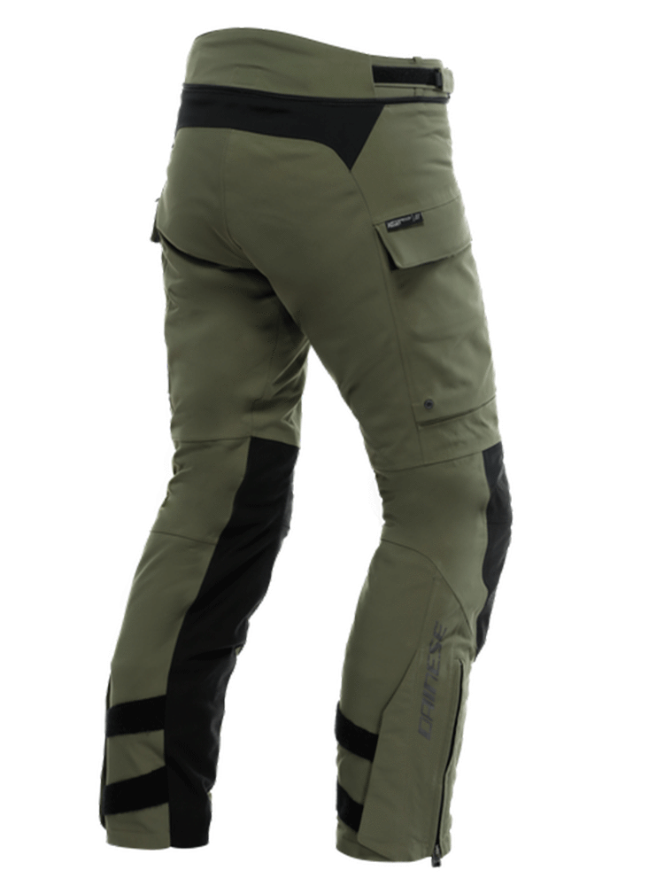 Spodnie motocyklowe tekstylne Dainese Hekla AbsoluteShell Pro 20K zielono-czarne
