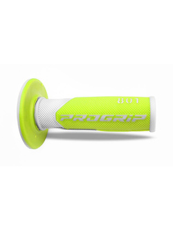 Manetki off-road Progrip 801 biało-żółte fluo