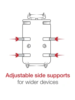 Uchwyt na telefon RAM Quick-Grip XL z adapterem tłumiącym wibracje i głowicą kulową [rozmiar B]