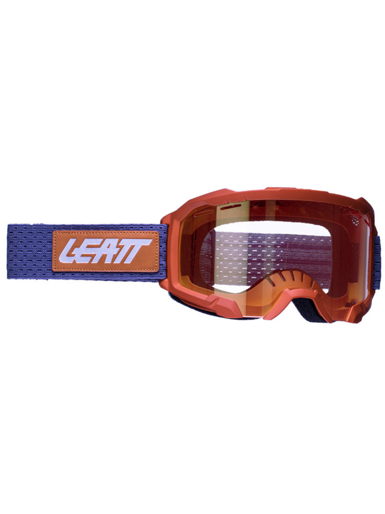 Gogle motocyklowe z lustrzaną szybą Leatt Velocity 4.0 MTB Iriz brązowe
