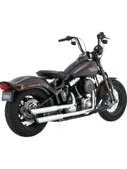 Tłumik motocyklowy Vance & Hines 3" Twin Slash Harley Davidson Softail Deluxe 1584 (07-09)/ Cross Bones Springer 1584 (08-11) chromowany