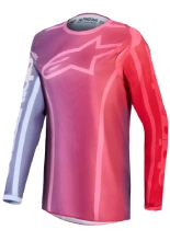 Bluza cross damska Alpinestars MX Stella Fluid Kepler fioletowo-czerwona