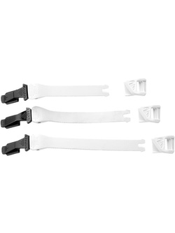 Zestaw pasków do butów Thor Radial białe