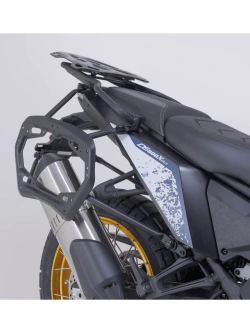Zestaw: kufry boczne + stelaże Pro TRAX ADV SW-Motech Voge DSX 800 Rally (25-) czarne [poj.: 45 + 37l]