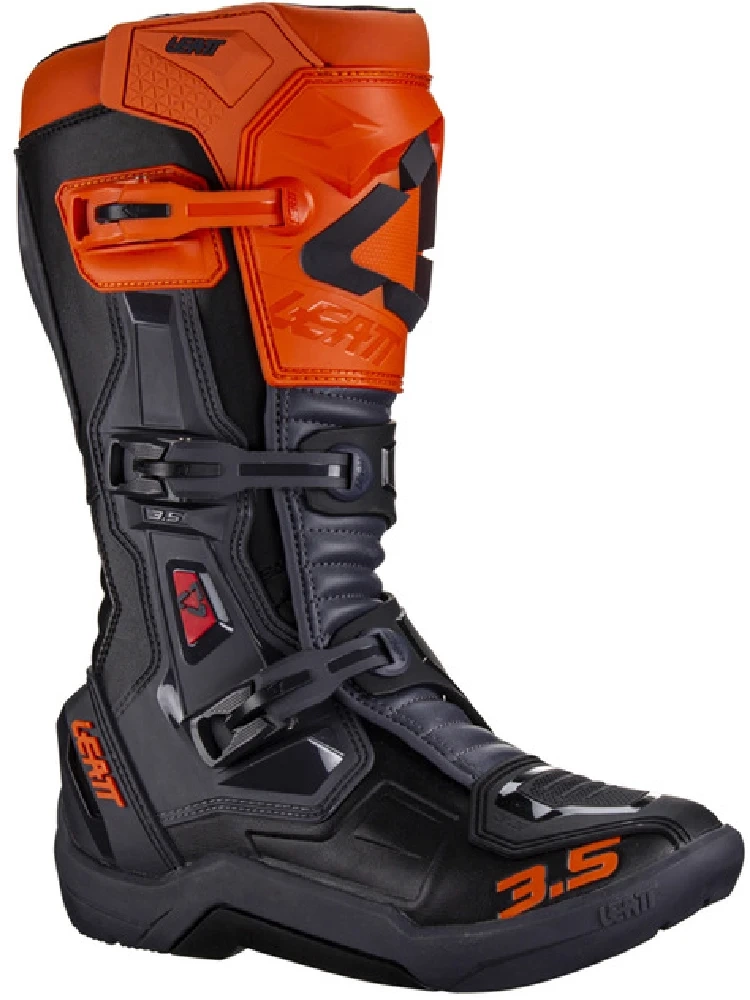 Buty enduro Leatt 3.5 pomarańczowe