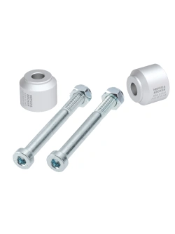 Podwyższenie kierownicy Hepco&Becker BMW G 310 R (16-) [25 mm w górę] srebrne