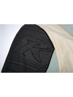 Kurtka motocyklowa tekstylna Klim Adventure Rally szaro-brązowa