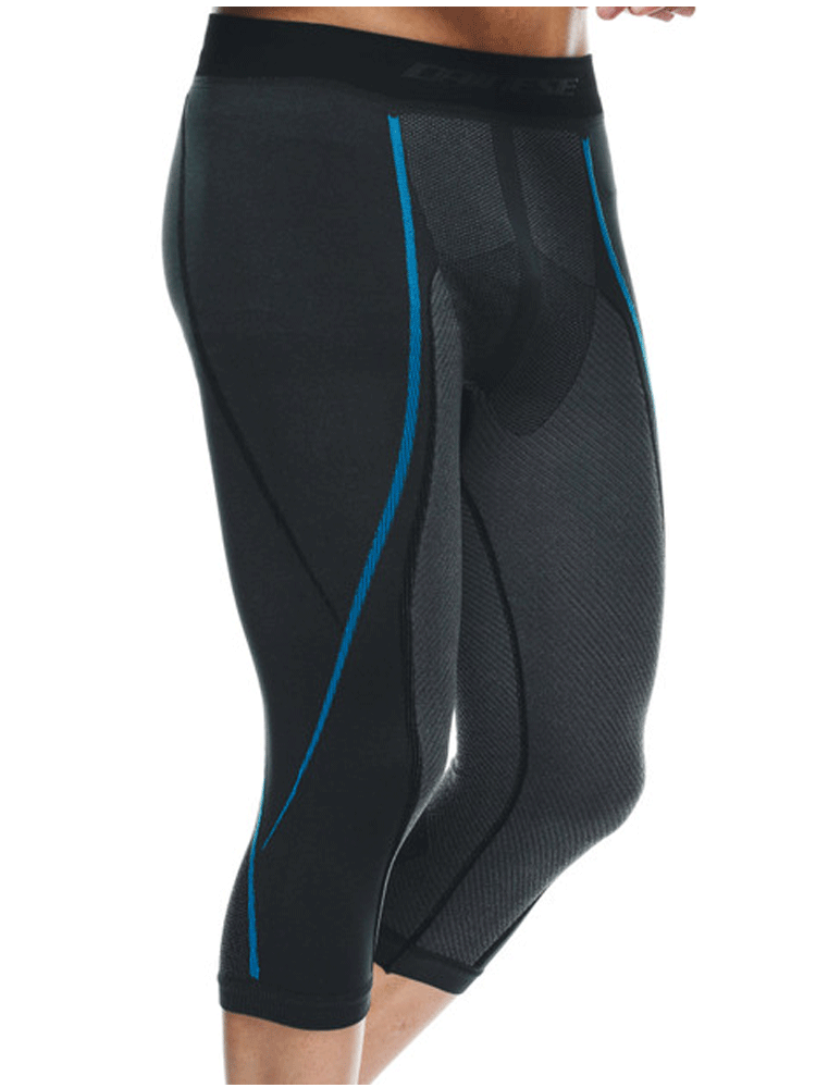 Spodnie termoaktywne Dainese Dry 3/4 czarno-niebieskie