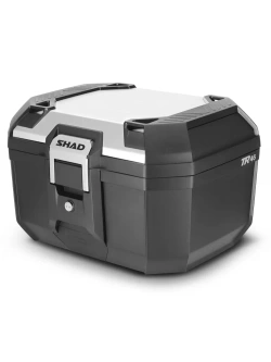 Kufer centralny Shad Terra TR46 czarno-szary [z aluminiową pokrywą]