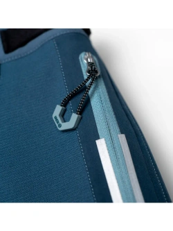 Spodnie motocyklowe tekstylne Knox Urbane Pro Move niebiesko-szare