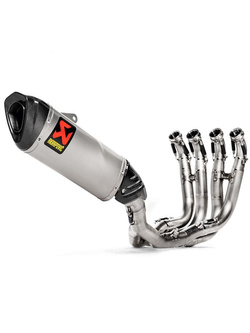 Pełny układ wydechowy Akrapovič Evolution Line BMW S 1000 R (21-)/ RR (19-)/ M 1000 R (23-)/ RR (21-24) [tytan/ włókno węglowe]