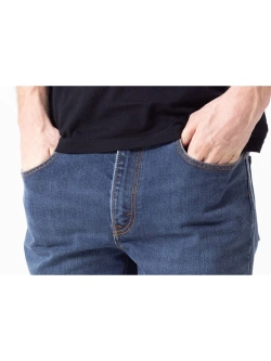 Jeansy motocyklowe John Doe Classic Tapered Mono niebieskie