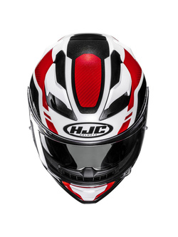 Kask integralny HJC F71 Tozz biało-czerwony