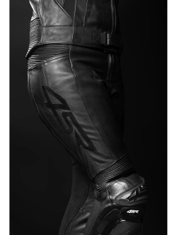 Kombinezon motocyklowy damski dwuczęściowy 4SR RR Black Series AR czarny