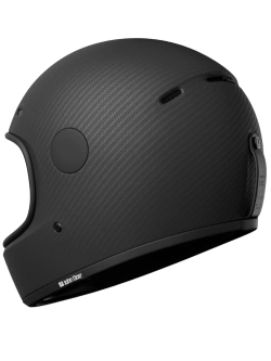 Kask integralny John Doe One Frozen Carbon czarny
